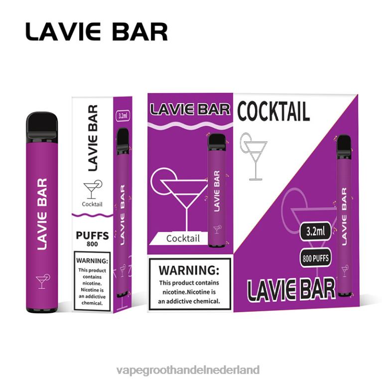 LAVIE BAR 800 trekjes 60LDV312 | Vape Amsterdam cocktail