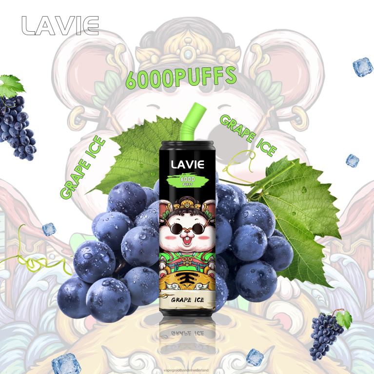 LAVIE Coke BAR 6000 trekjes 60LDV269 | Vape Groothandel Inkoop druiven ijs