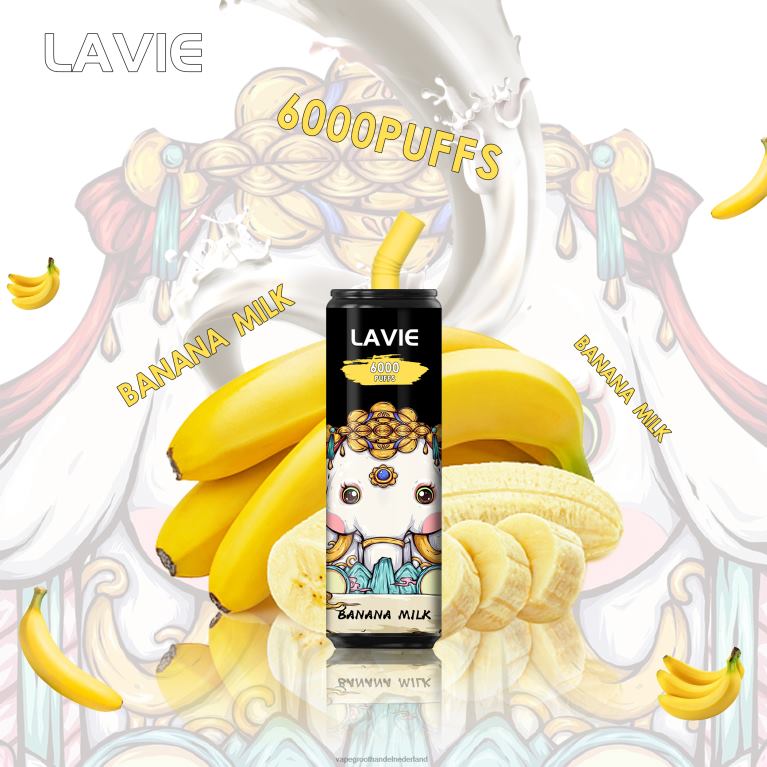 LAVIE Coke BAR 6000 trekjes 60LDV274 | Vape Groothandel Amersfoort bananen melk