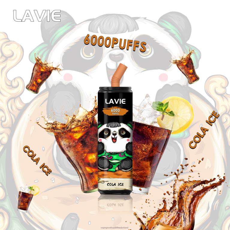 LAVIE Coke BAR 6000 trekjes 60LDV276 | Vape Bestseller cola-ijs