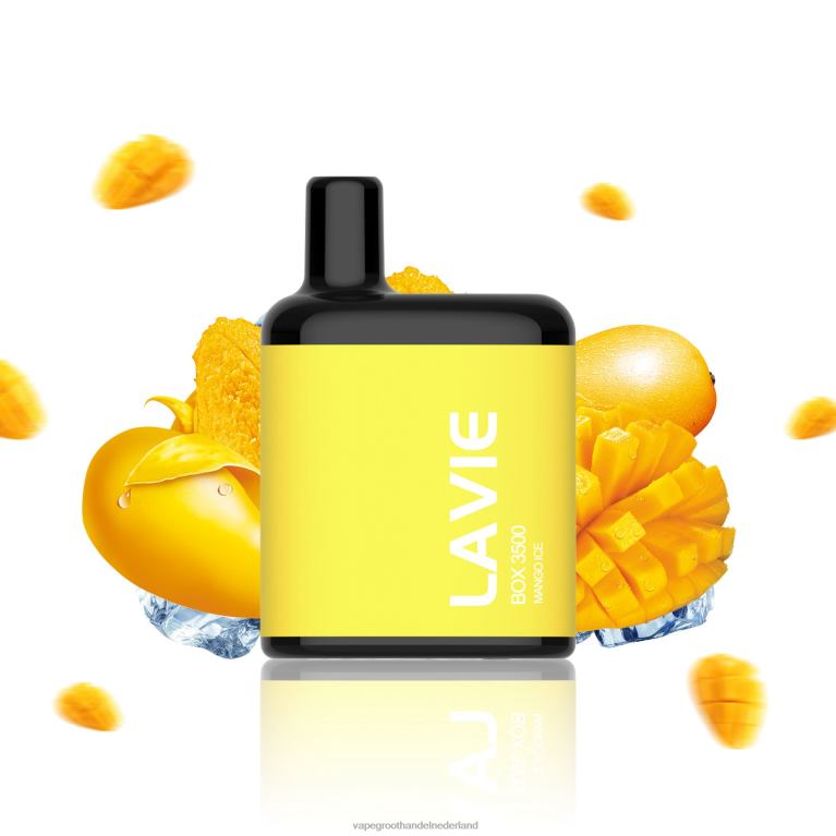LAVIE BOX 3500 trekjes 60LDV208 | Vape Amsterdam mango-ijs
