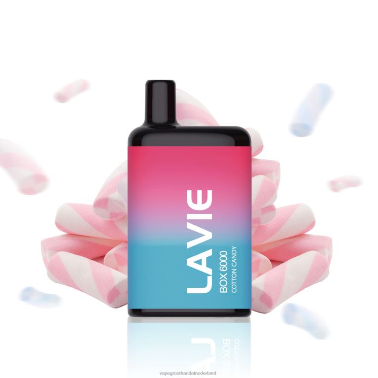 LAVIE BOX 6000 trekjes 60LDV206 | Wegwerpbaar Vape suikerspin