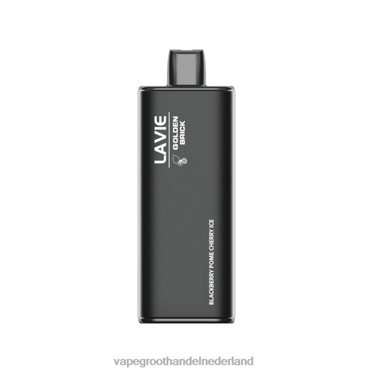 LAVIE GOLDEN BRICK 10000 trekjes 60LDV54 | Wegwerpbaar Vape bramenpit-kersenijs