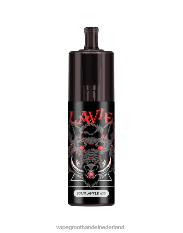 LAVIE COLOUR BAR Luchtstroomregeling voor 10.000 trekjes 60LDV329 | Vape Groothandel Nederland zuur appelijs
