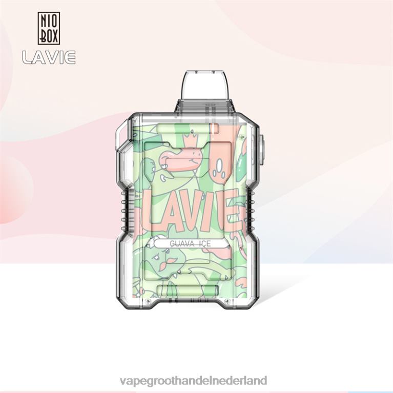 LAVIE NIO BOX 9000 trekjes 60LDV194 | Vape Groothandel Amersfoort guave-ijs