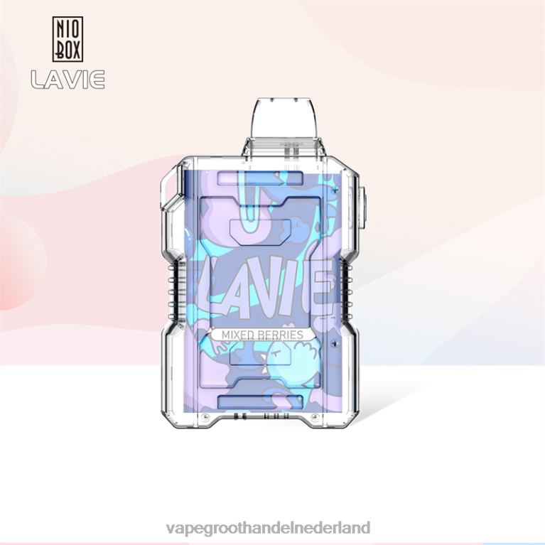 LAVIE NIO BOX 9000 trekjes 60LDV197 | Vape Groothandel Inkoop gemengde bessen
