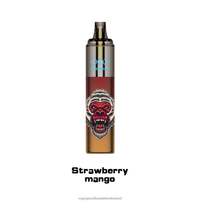 LAVIE OCO Carnaval 10.000 trekjes 60LDV357 | Vape Groothandel Inkoop aardbei-mango