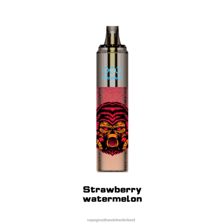 LAVIE OCO Carnaval 10.000 trekjes 60LDV358 | Wegwerpbaar Vape aardbei watermeloen
