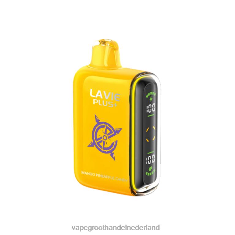 LAVIE PLUS 15000 trekjes 60LDV102 | Wegwerpbaar Vape mango-ananas snoep