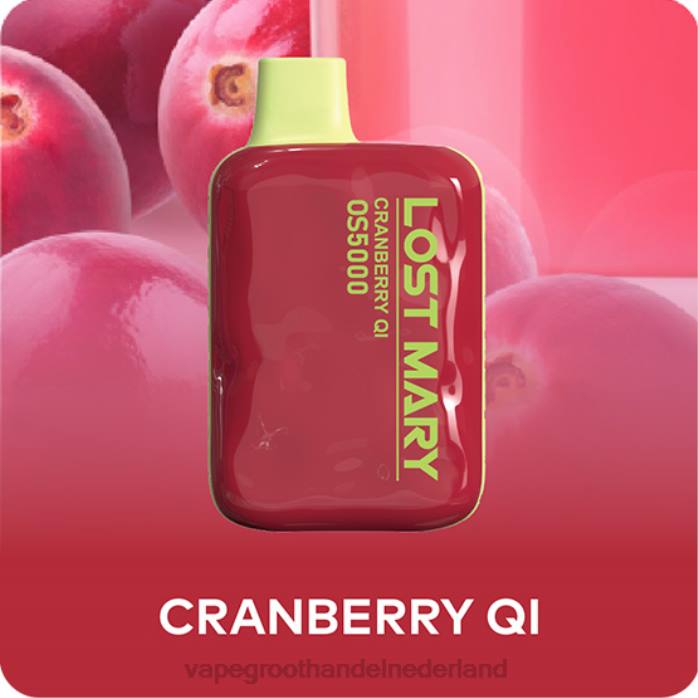 2NRV490 cranberry qi - groothandel Vape wegwerp LOST MARY OS5000