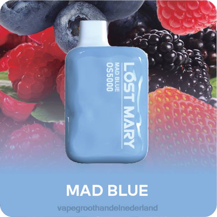 2NRV493 gek blauw - pod systeem Vape LOST MARY OS5000