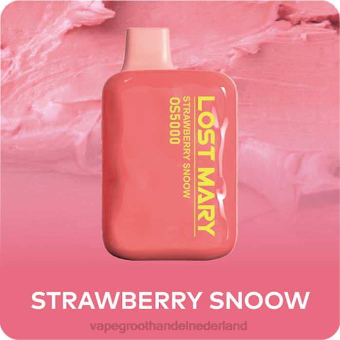 2NRV502 aardbei sneeuw - Vape groothandel inkoop LOST MARY OS5000