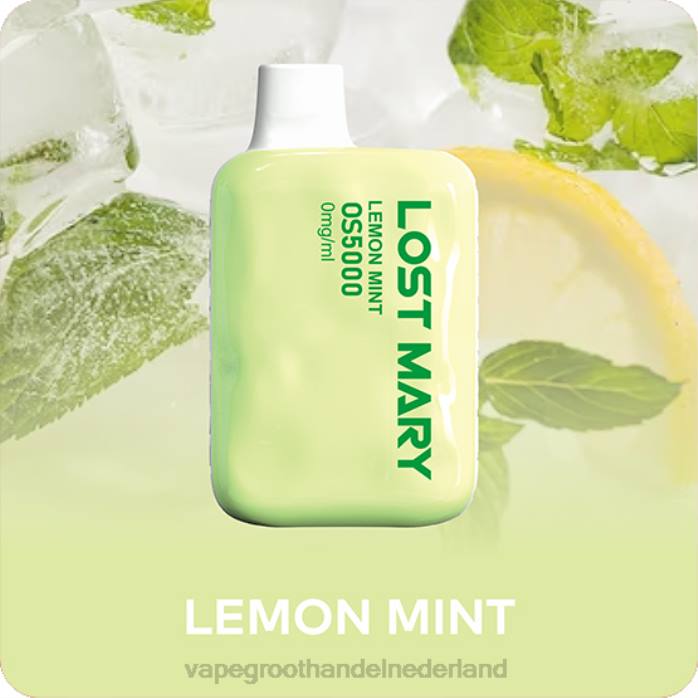 2NRV510 citroen munt - groothandel Vape wegwerp LOST MARY OS5000 0mg/ml