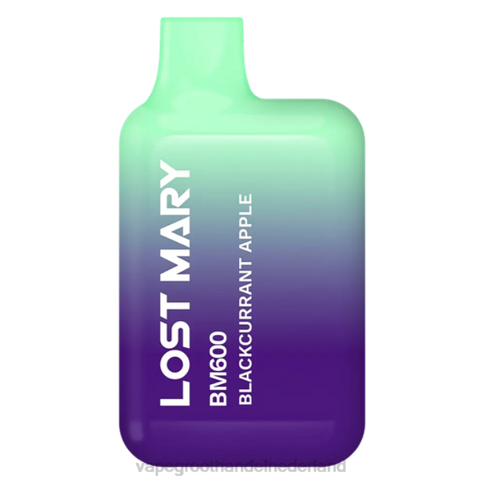 2NRV349 zwarte bessen appel - Vape bestseller LOST MARY BM600