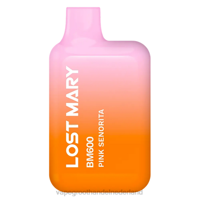 2NRV371 roze senorita - wegwerpbaar Vape LOST MARY BM600