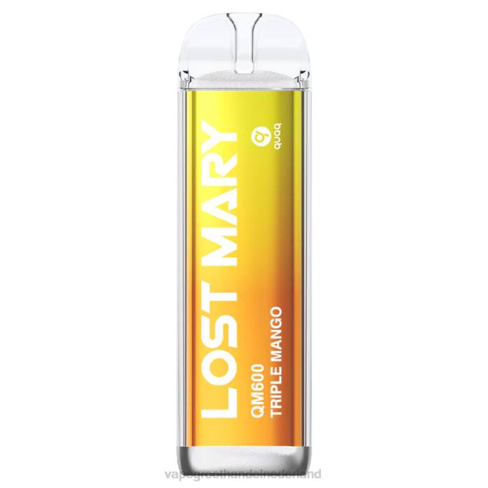 2NRV409 drievoudige mango - Vape bestseller LOST MARY QM600