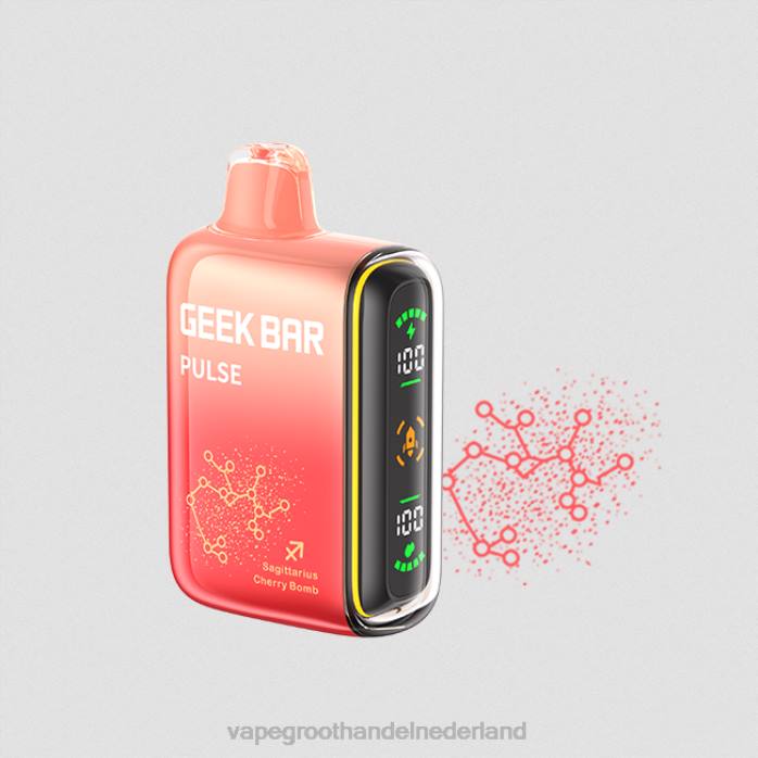 2NRV72 kersen bom - Vape groothandel inkoop GEEK BAR Pulse dierenriemeditie 7500 trekjes/15000 trekjes