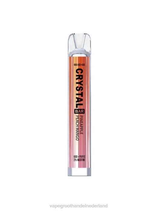 2NRV260 ananas perzik mango - groothandel Vape wegwerp SKE Crystal Bar wegwerpvape 600 trekjes