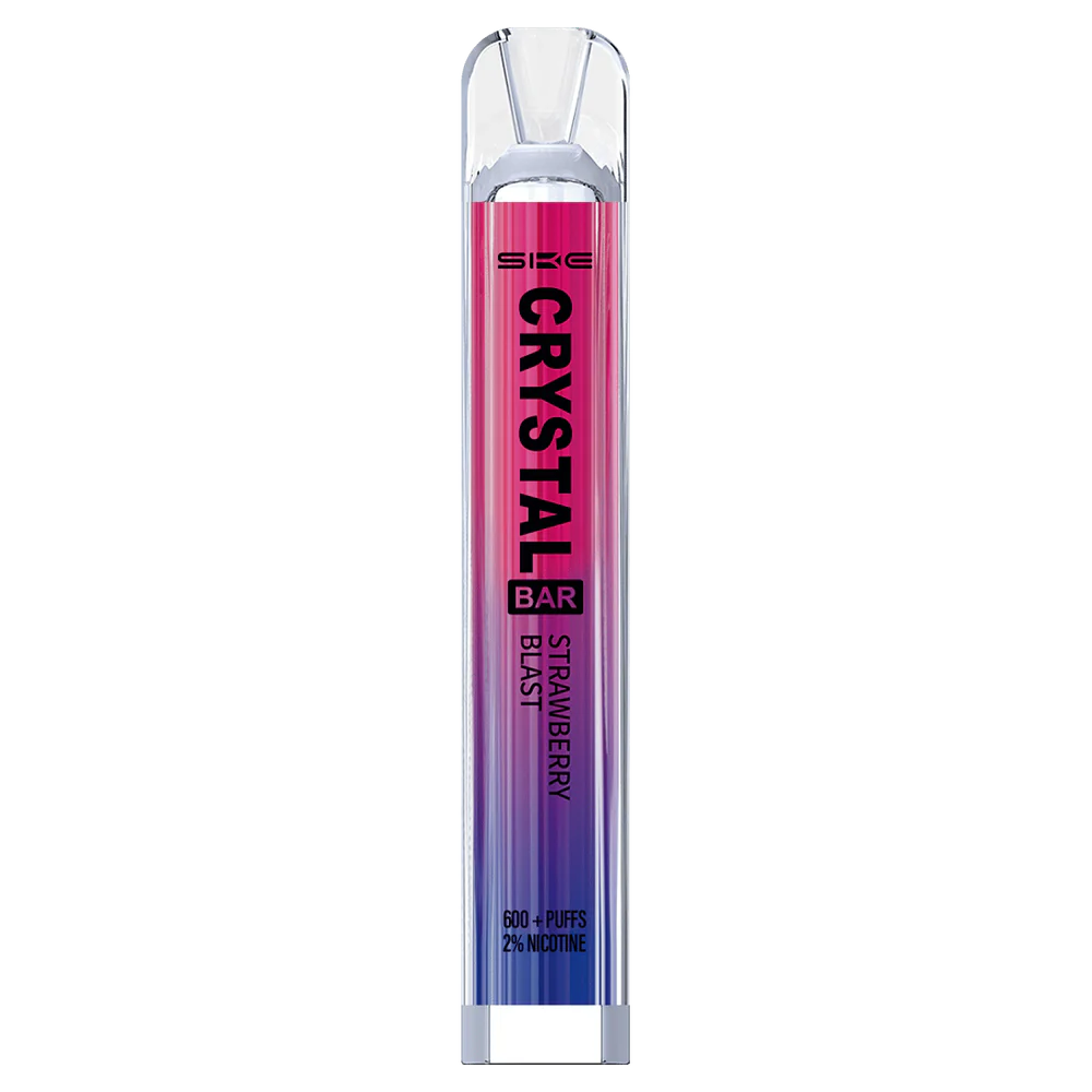 2NRV263 aardbei explosie - pod systeem Vape SKE Crystal Bar wegwerpvape 600 trekjes