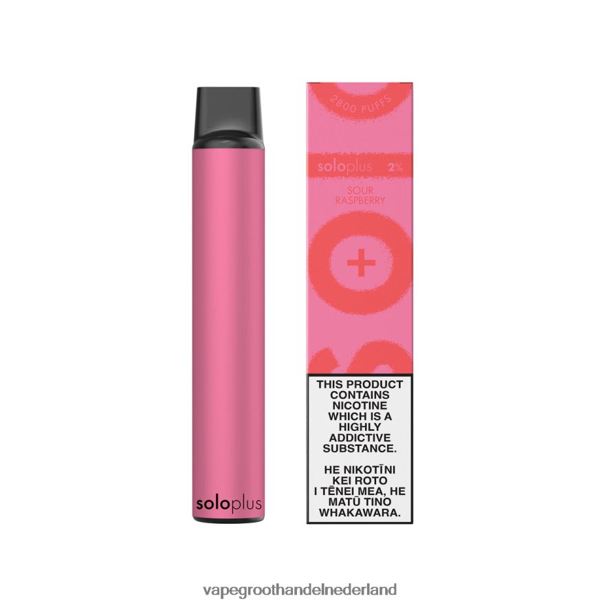 Groothandel Vape Wegwerp J4X8F435 - Solo Plus wegwerp damp zure framboos