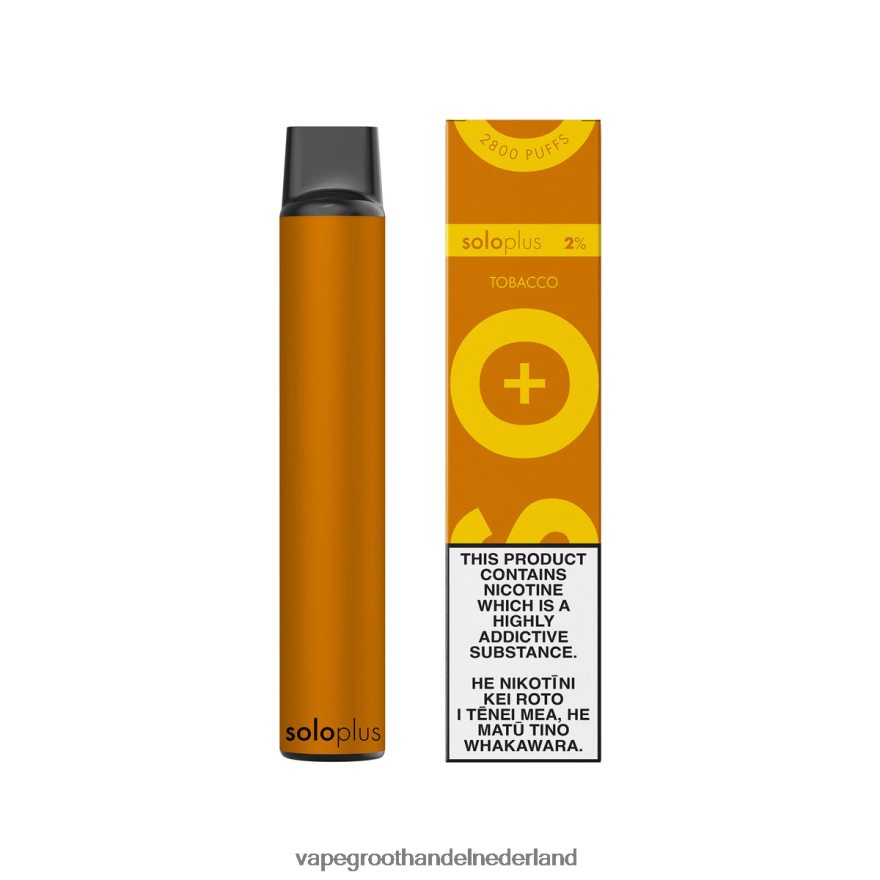 Vape Amsterdam J4X8F424 - Solo Plus wegwerp damp tabak