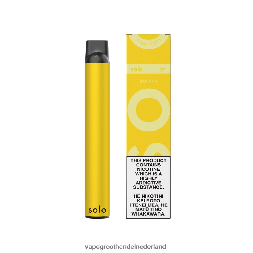 Groothandel Vape Wegwerp J4X8F411 - Solo wegwerp damp banaan