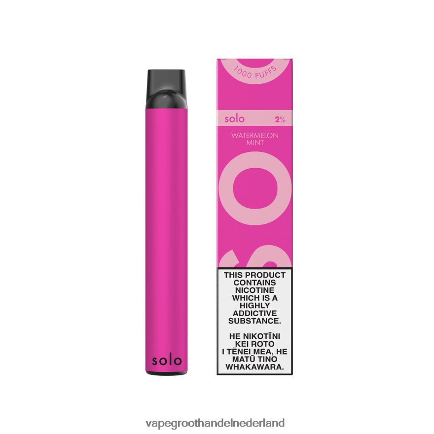 Vape Groothandel Amersfoort J4X8F42 - Solo wegwerp damp watermeloen munt