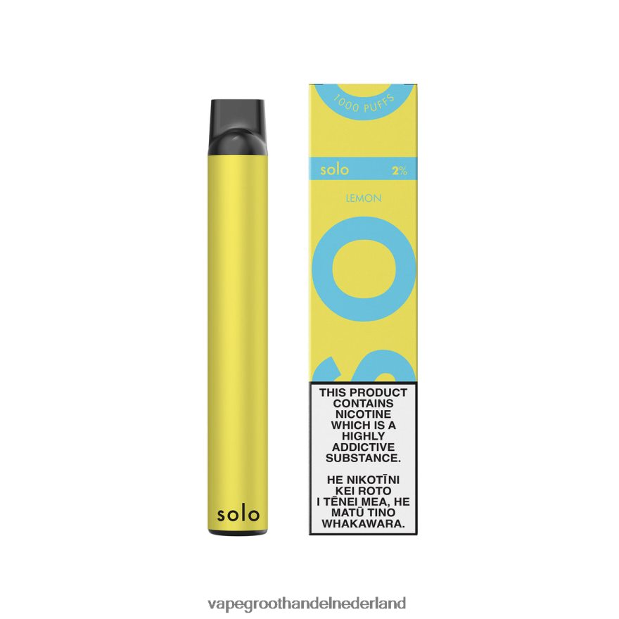 Vape Nederland J4X8F415 - Solo wegwerp damp citroen