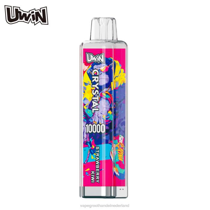 Groothandel Vape Wegwerp aardbei-kiwi - UWIN CRYSTAL 10000 wegwerpvape T80411
