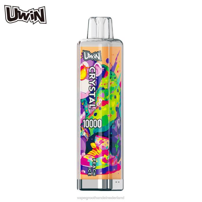 Vape Groothandel Amersfoort perzik ijs - UWIN CRYSTAL 10000 wegwerpvape T80410