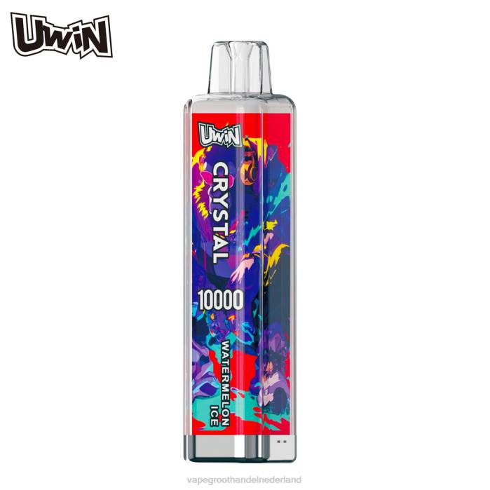 Vape Groothandel Inkoop watermeloen ijs - UWIN CRYSTAL 10000 wegwerpvape T8045