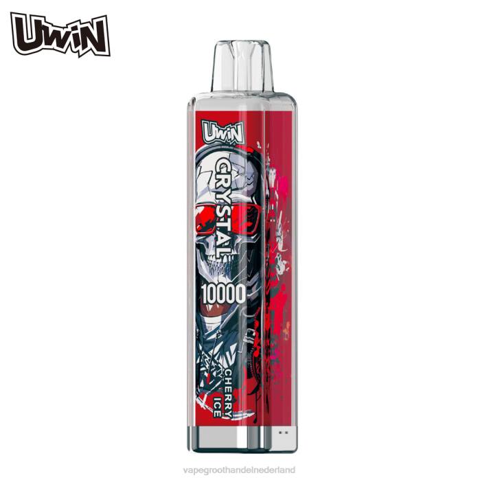 Wegwerpbaar Vape kersen ijs - UWIN CRYSTAL 10000 wegwerpvape T8046