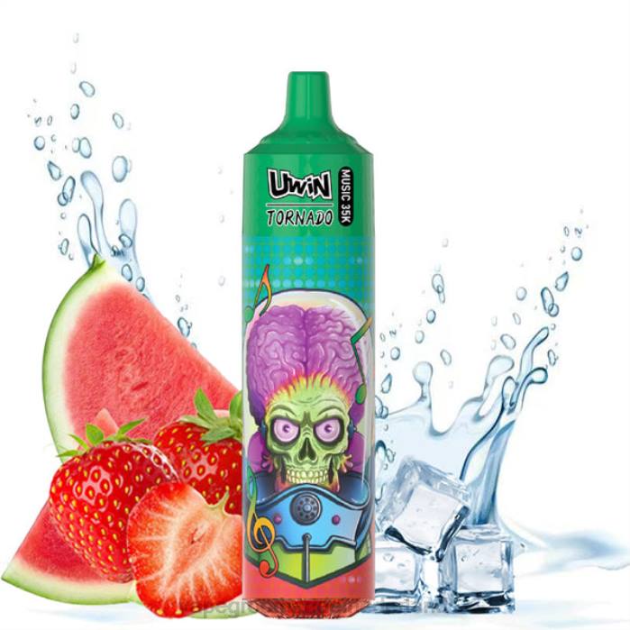 Vape Groothandel Amersfoort aardbei watermeloen - UWIN CRYSTAL 35k wegwerpdamp T80418