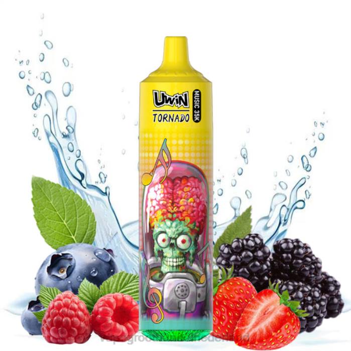 Vape Groothandel Inkoop gemengde bessen - UWIN CRYSTAL 35k wegwerpdamp T80429