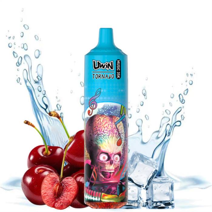 Vape Groothandel Inkoop kersen ijs - UWIN CRYSTAL 35k wegwerpdamp T80421
