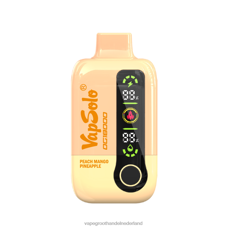 VapSolo dg18000 | Vape Groothandel Inkoop 82Z045 perzik-mango-ananas
