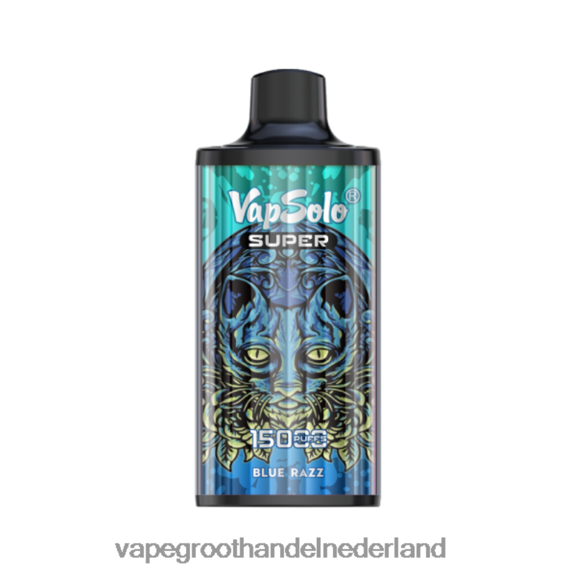 Vape Bestseller 8N08XX108 Vapsolo SUPER wegwerp damp blauwe razernij