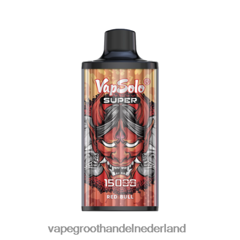 Vape Groothandel Amersfoort 8N08XX114 Vapsolo SUPER wegwerp damp rode stier