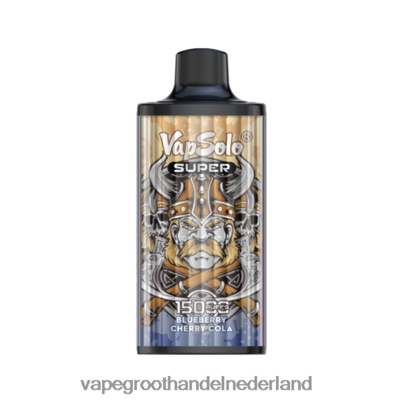 Vape Groothandel Inkoop 8N08XX109 Vapsolo SUPER wegwerp damp bosbessen-kersencola