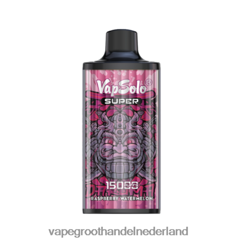 Vape Groothandel Nederland 8N08XX113 Vapsolo SUPER wegwerp damp frambozen watermeloen