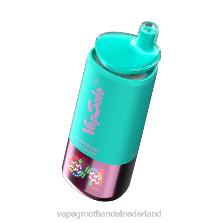 VapSolo Triple 30.000 trekjes Y42D10 watermeloenijs & aardbeienijs & triple meloen Vape Groothandel Amersfoort
