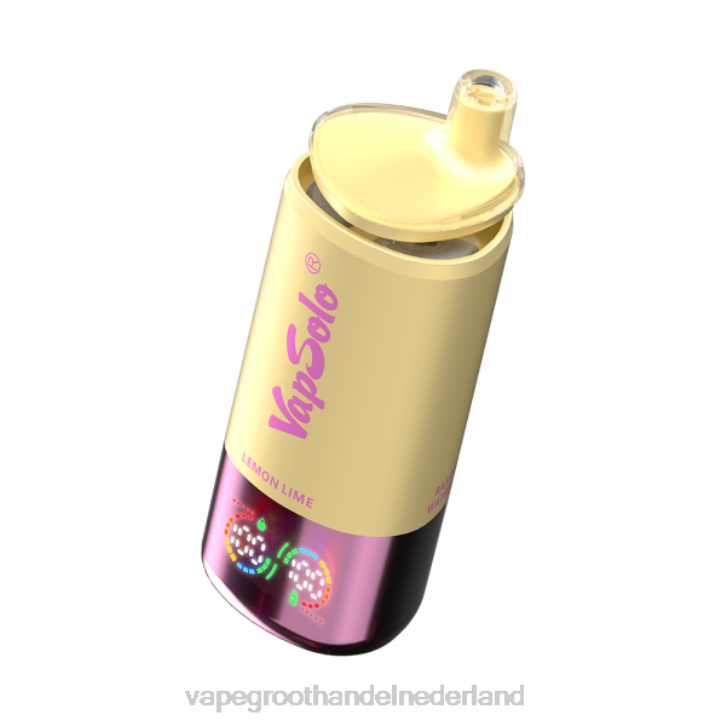 VapSolo Triple 30.000 trekjes Y42D4 aardbei-banaan & framboos-watermeloen & citroen-limoen Vape Bestseller