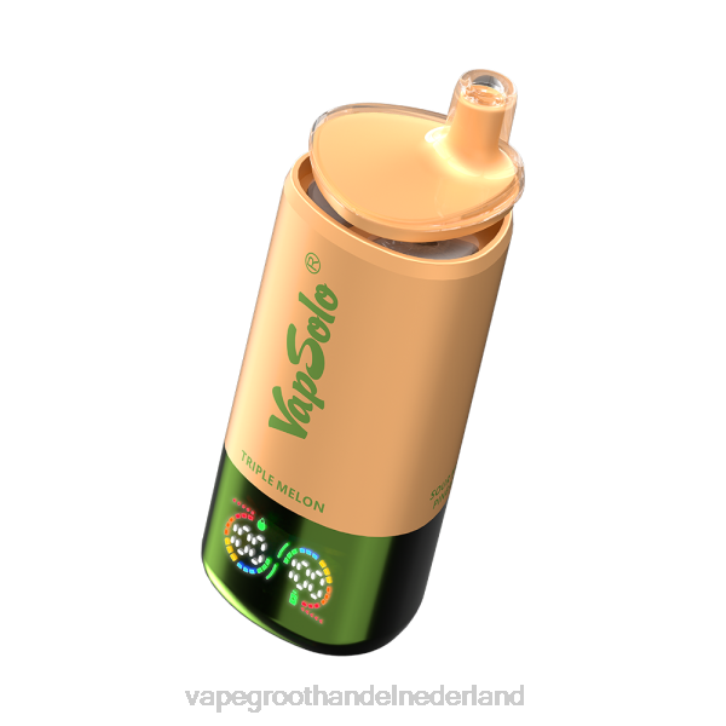 VapSolo Triple 30.000 trekjes Y42D6 aardbei framboos & triple meloen & zure mango ananas Wegwerpbaar Vape