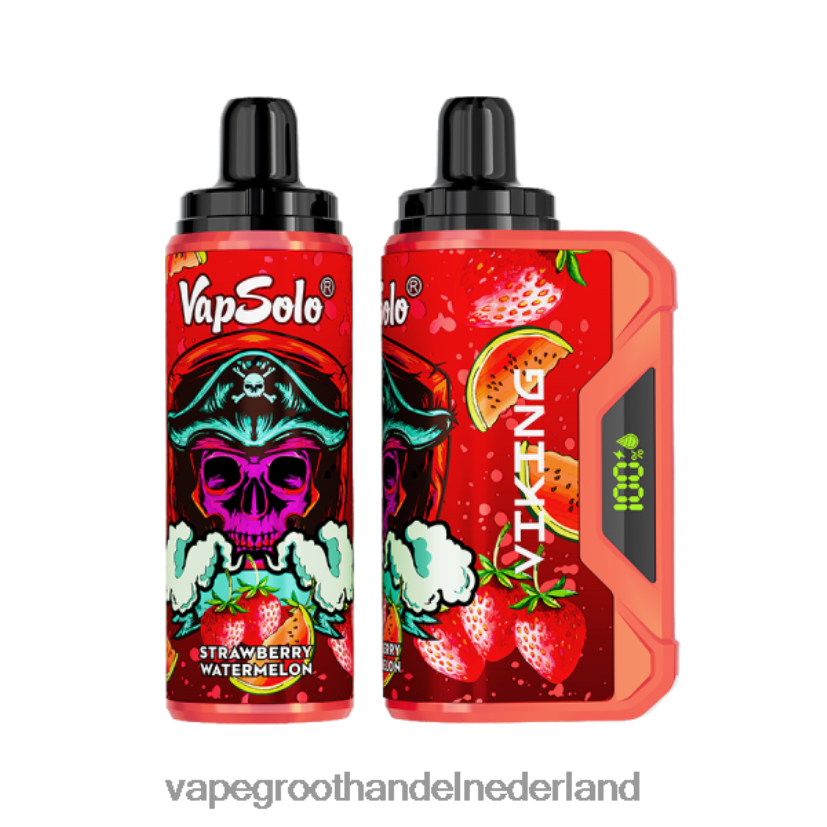 Vape Bestseller 8N08XX140 Vapsolo VIKING wegwerp damp aardbei watermeloen
