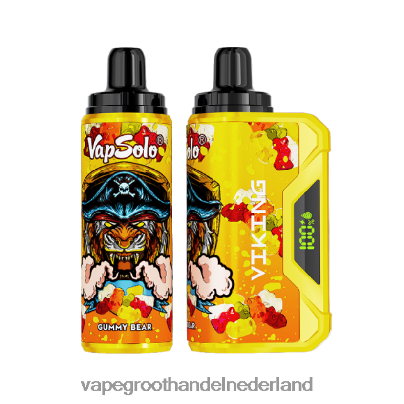 Vape Groothandel Inkoop 8N08XX133 Vapsolo VIKING wegwerp damp gomachtige beer