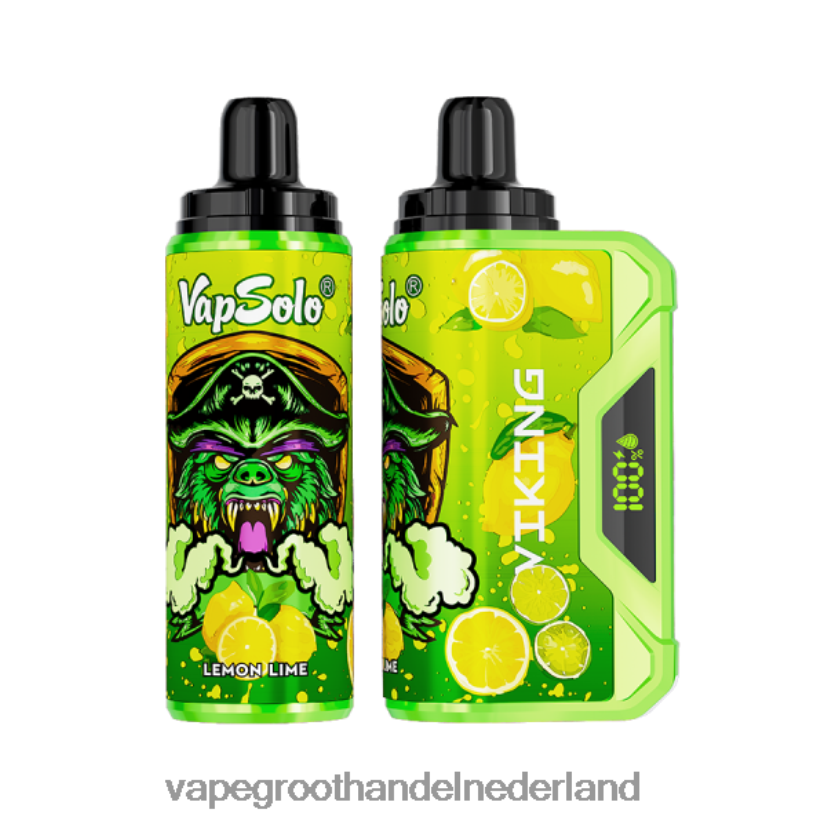 Wegwerpbaar Vape 8N08XX134 Vapsolo VIKING wegwerp damp citroen limoen