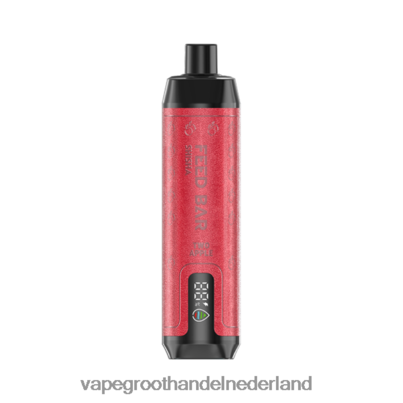 Vape Groothandel Amersfoort 8N08XX106 Vapsolo SHISHA wegwerp damp twee appel